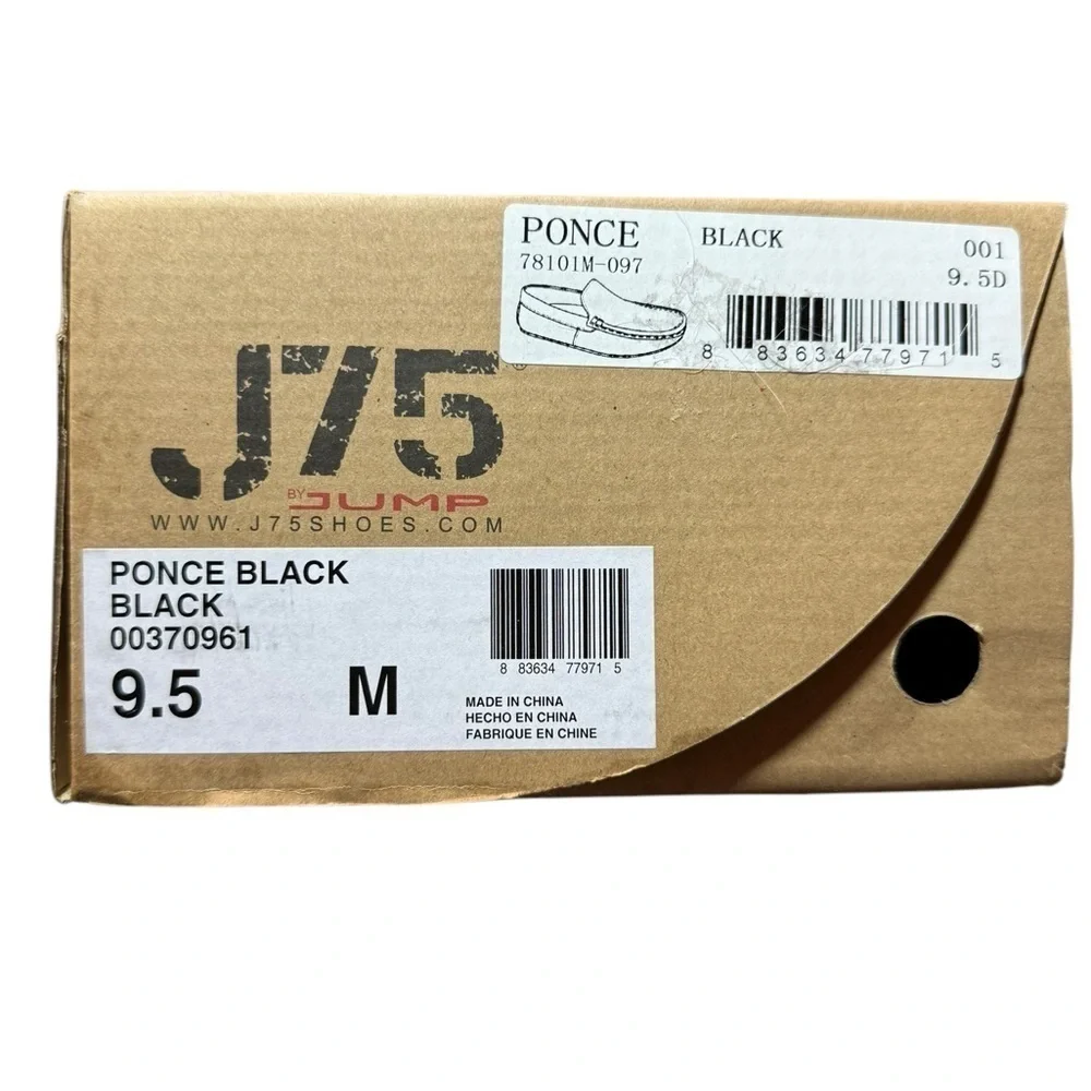 J75 by Jump Ponce Leather Loafers 9.5 M